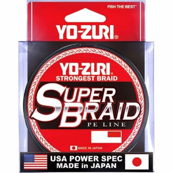 Шнур плетеный YO-ZURI PE SUPERBRAID 0,23мм, 135 м (yellow)